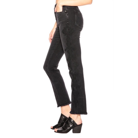 Jonathan Simkhai Lace Applique Jeans